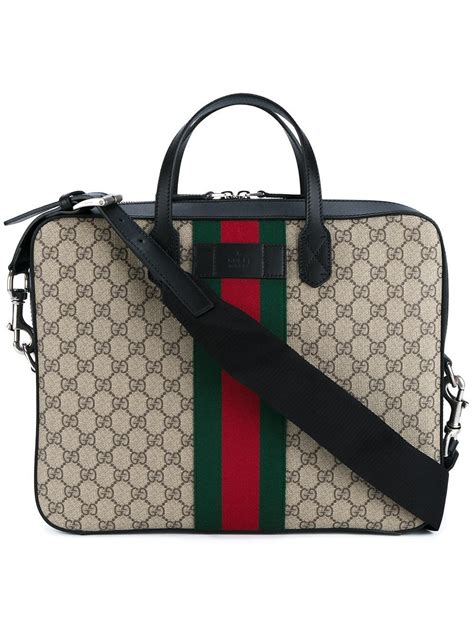 laptoptas gucci|gucci laptop briefcases.